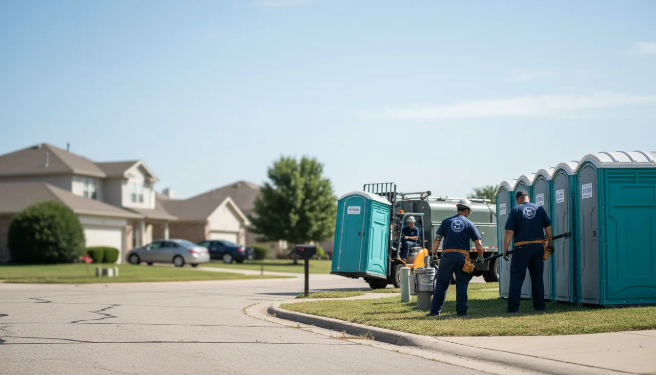 Porta Potty Rental in Edison, NJ near me